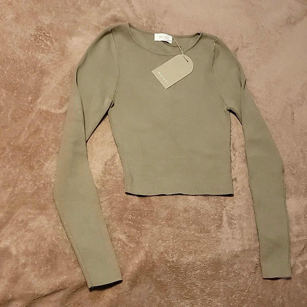 Meshki Olive Long Sleeve - Picture 1 of 5